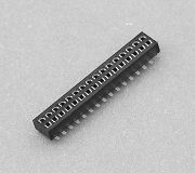 606-1 series - Female header 1.27mm pitch Bottom Entry SMT type for square pin - Weitronic Enterprise Co., Ltd.